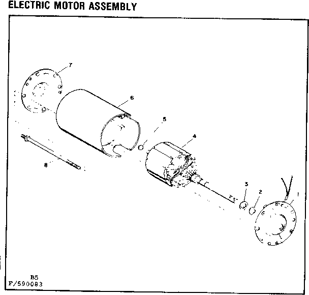Electric motor assembly