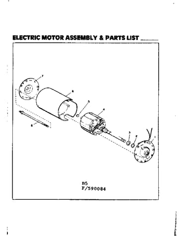 Electric motor assembly