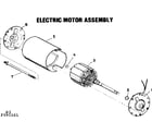 Craftsman 217590091 electric motor assembly diagram