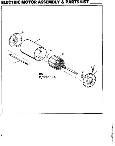 Electric motor assembly