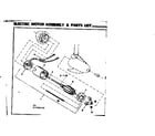 Craftsman 217590140 17 lb thrust/electric motor assembly diagram