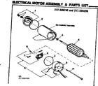 Craftsman 217590240 30 lb thrust/electrical motor assembly diagram
