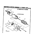30 lb thrust/electrical motor assembly