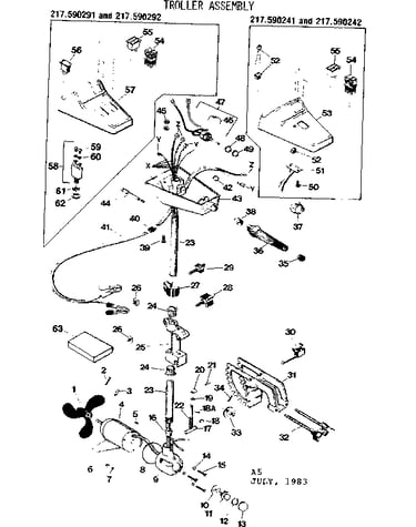 Troller assembly