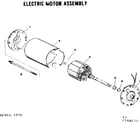 Craftsman 217590420 electric motor assembly diagram