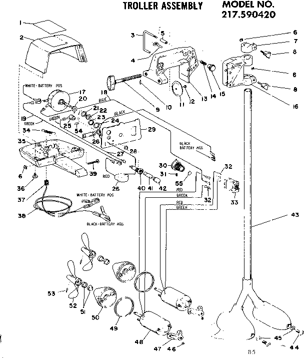 Troller assembly
