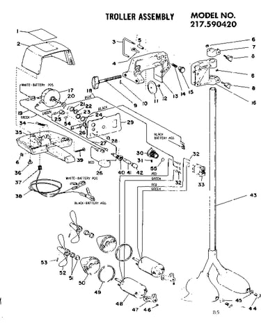 Troller assembly