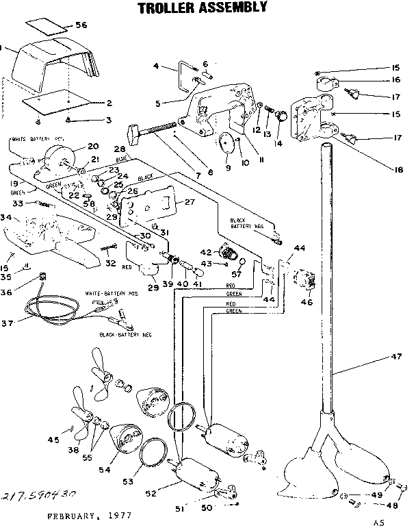 Troller assembly