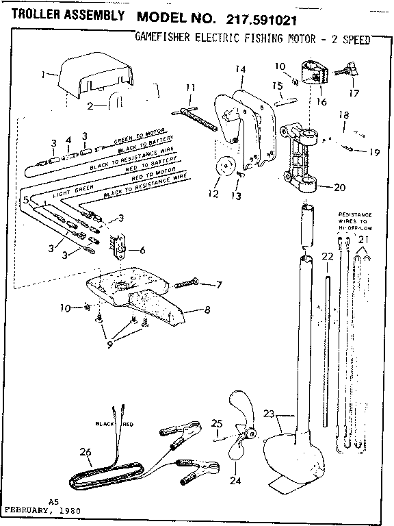 Troller assembly