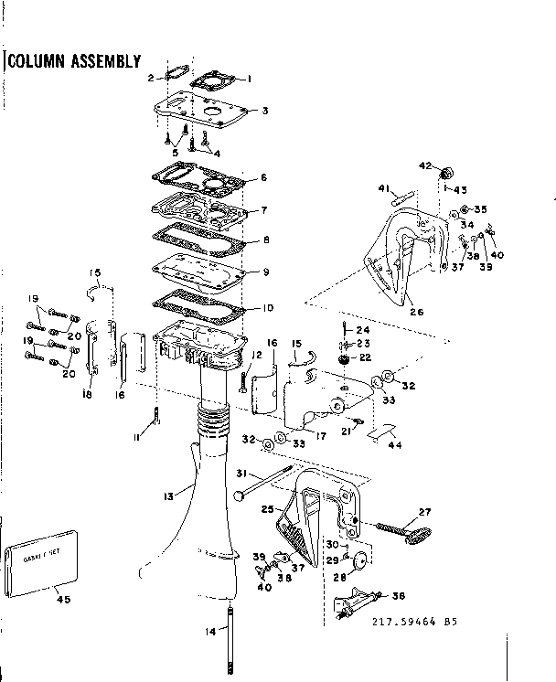 COLUMN ASSEMBLY