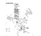 Tecumseh TYPE 642-15B column assembly diagram