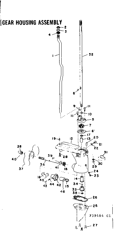 GEAR HOUSING ASSEMBLY