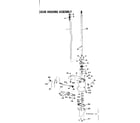 Tecumseh TYPE 642-15B gear housing assembly diagram