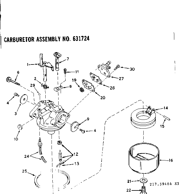 CARBURETOR ASSEMBLY