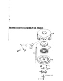 Rewind starter assembly