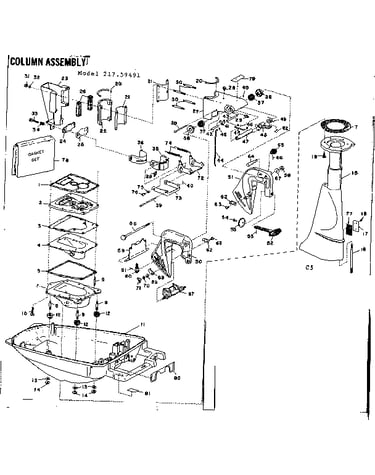 Column assembly