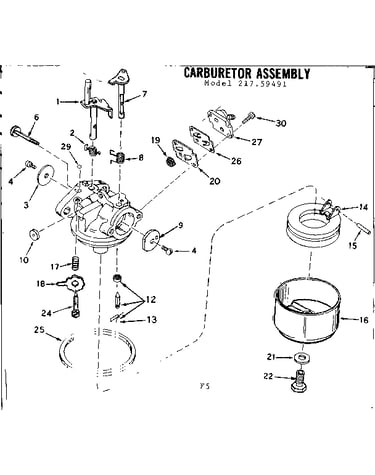 Carburetor assembly