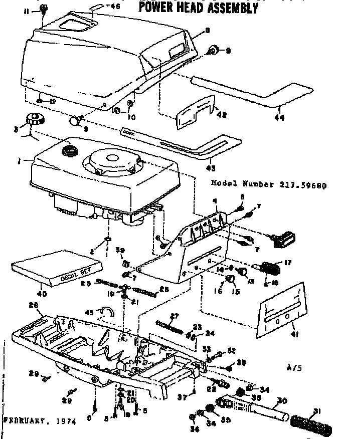 Power head assembly