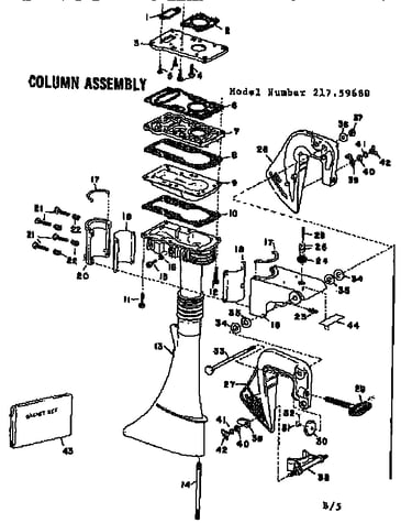 Column assembly