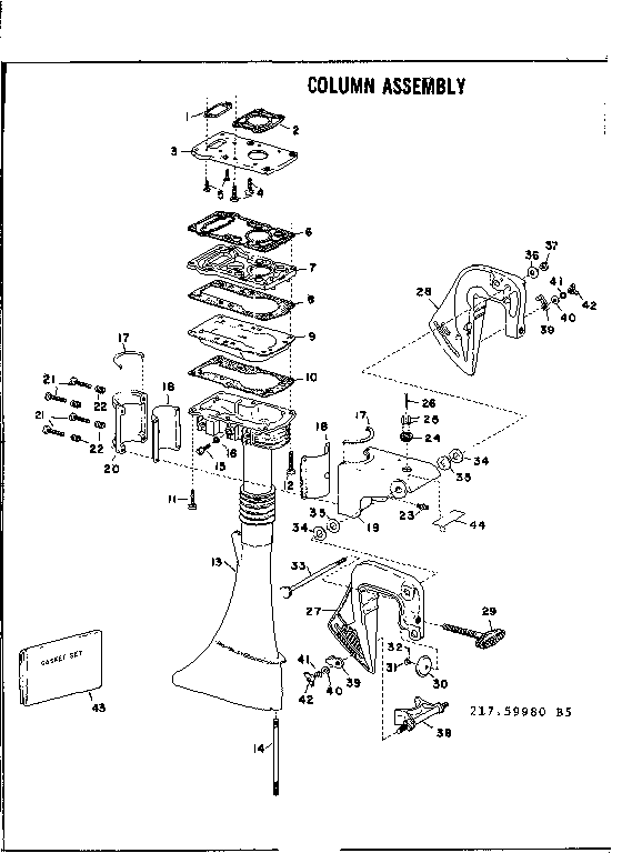 Column assembly