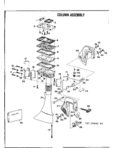 Column assembly