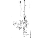 Tecumseh TYPE 643-19B gear housing asm diagram
