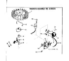 Tecumseh TYPE 643-19B magneto assembly diagram
