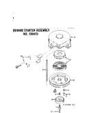 Rewind starter assembly