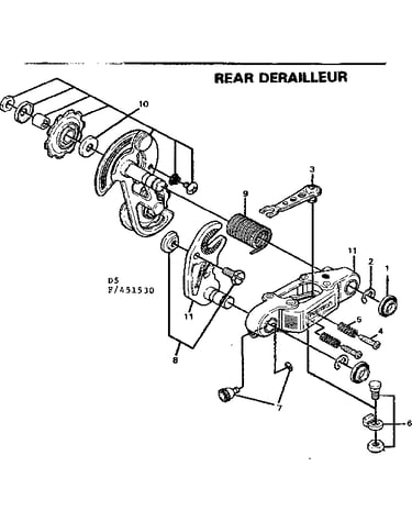 Rear derailleur