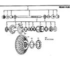 Sears 502451530 rear hub diagram