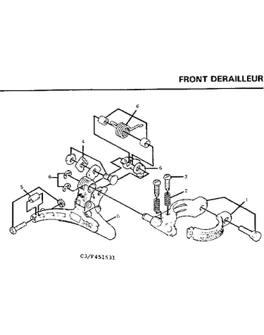 Front derailleur