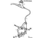 Sears 502455061 caliper brake diagram