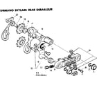 Sears 502455061 shimano skylark rear derailleur diagram