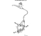 Sears 502455071 caliper brake diagram