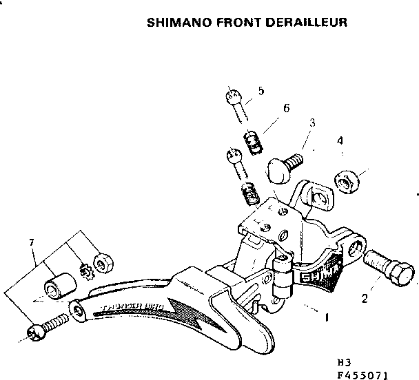 SHIMANO FRONT DERAILLEUR