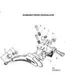 Shimano front derailleur