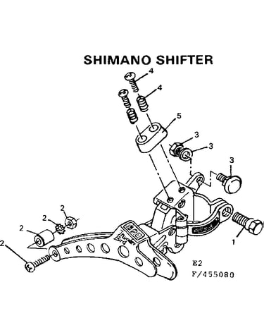 Shimano front derailleur