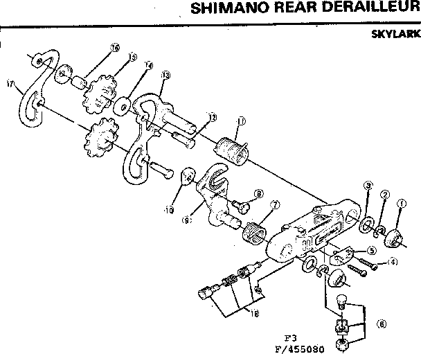 SHIMANO REAR DERAILLEUR