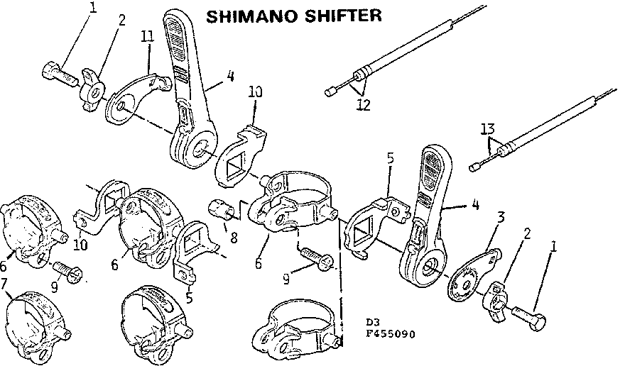 Shimano shifter