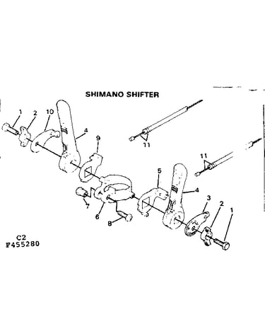 Shimano shifter