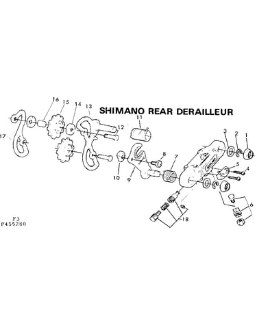 Shimano rear derailleur