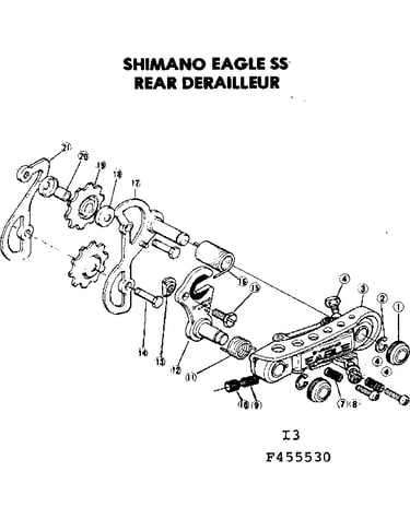 Shimano eagle ss rear derailleur