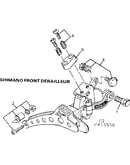 Shimano front derailleur