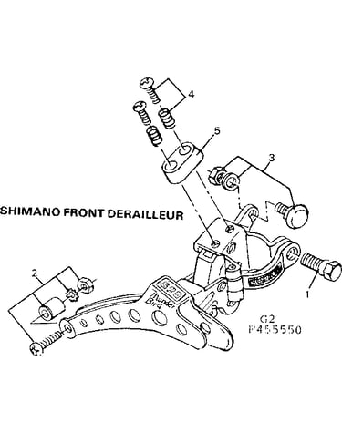 Shimano front derailleur