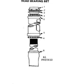 Head bearing set