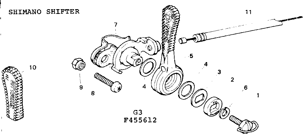 Shimano shifter