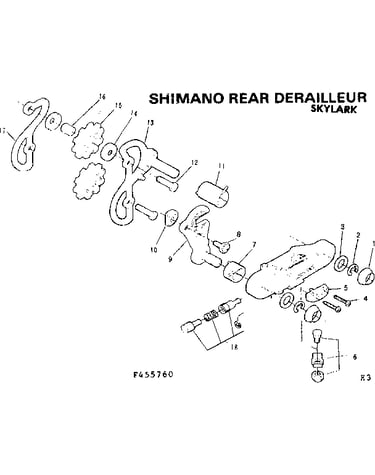 Shimano rear derailleur