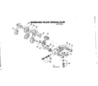 Sears 502455761 shimano rear derailleur/skylark diagram
