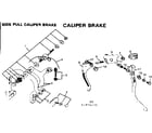 Sears 502456120 caliper brake diagram