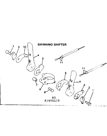 Shimano shifter